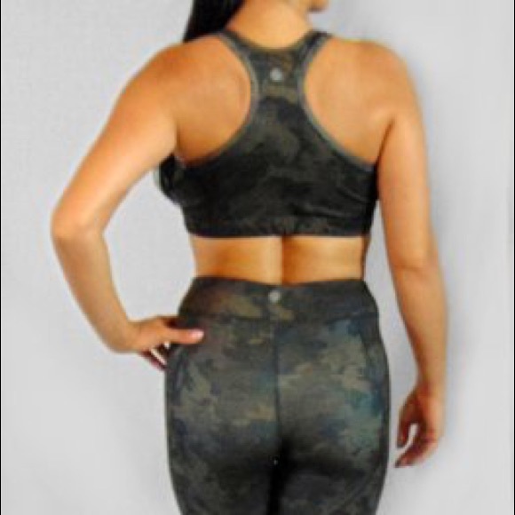 Green Camouflage workout legging - Picture 8 of 8